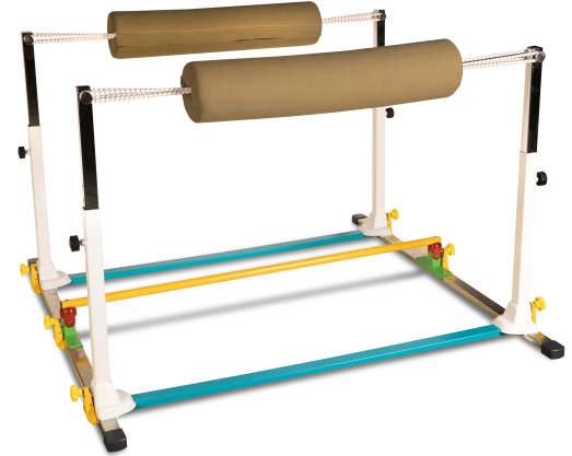 Тренажер для стойки на руках с двумя перекладинами